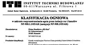 Atest nierozprzestrzeniania ognia